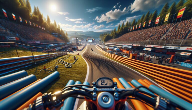 Matteo Bertelle in azione durante le prove Moto3 al Chang Circuit