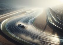 Mercedes F1 car during pre-season testing in Bahrain