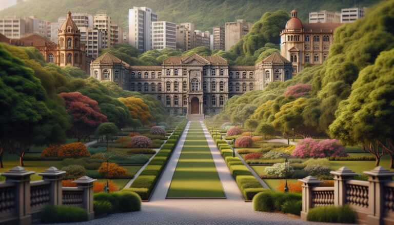 Students gathered at a rally advocating for justice and peace