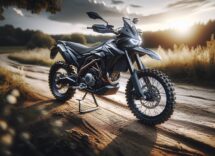 2025 XD250 dirt bike in action on rugged terrain