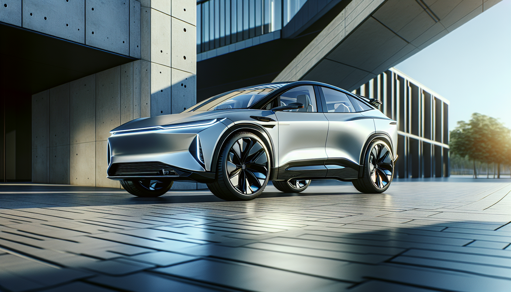 2026 Lexus RZ showcasing advanced electric features