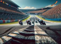 Alessandro Di Mario in azione nella MotoAmerica Talent Cup