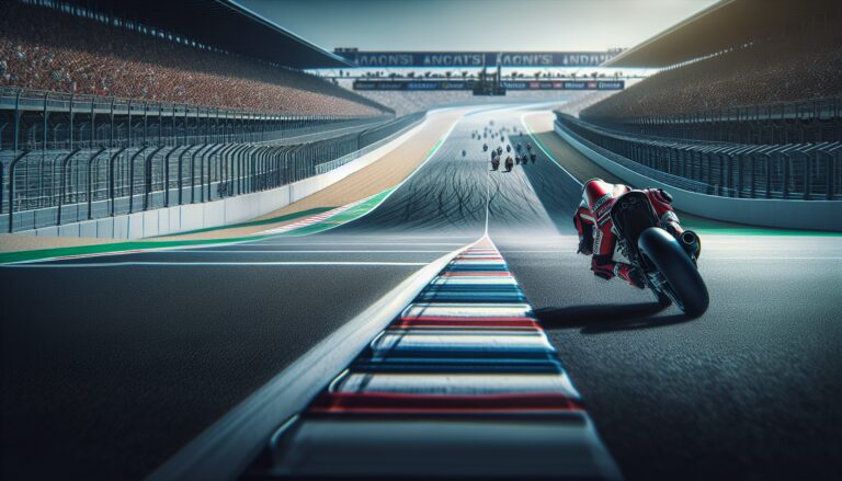 Alessandro Di Mario in action at Red Bull GP MotoAmerica