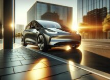 Alpine A390 electric crossover at its launch event