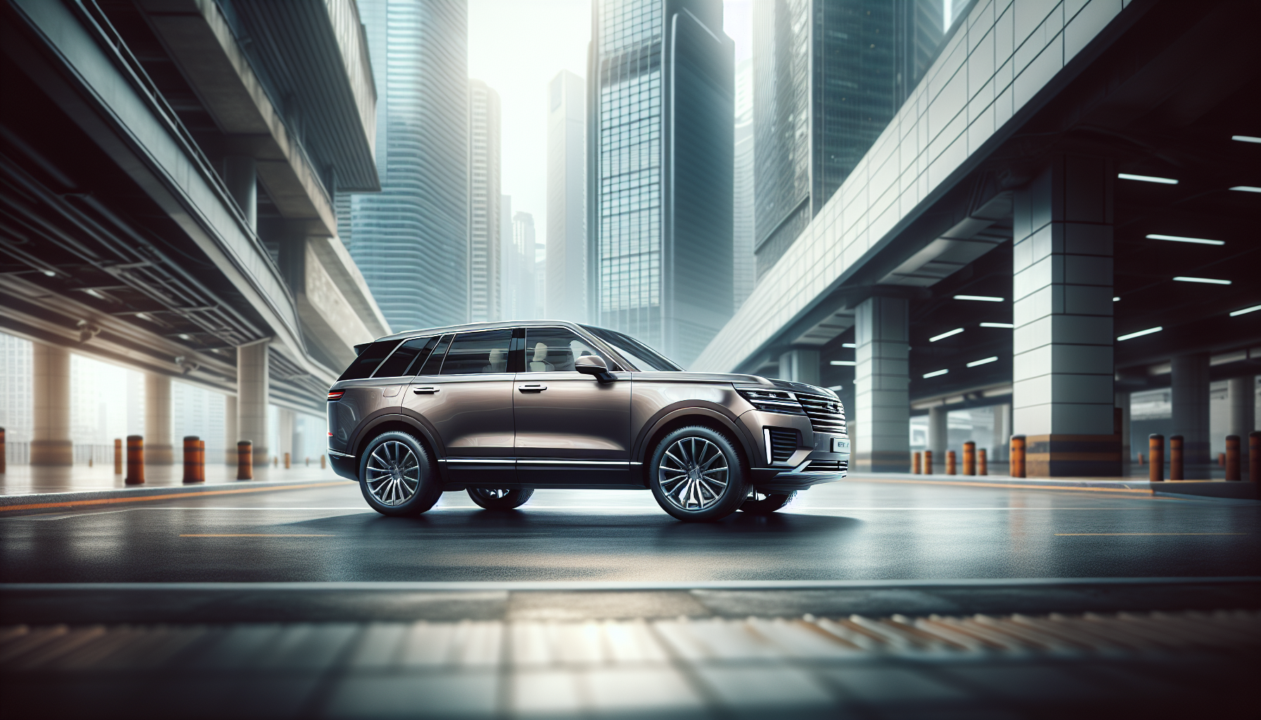 Audi's upcoming Q9 SUV in a sleek design