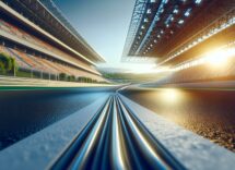 Bodie Paige in azione durante la MotoAmerica Talent Cup a COTA