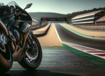 Can Oncu during practice at FIM Supersport Championship