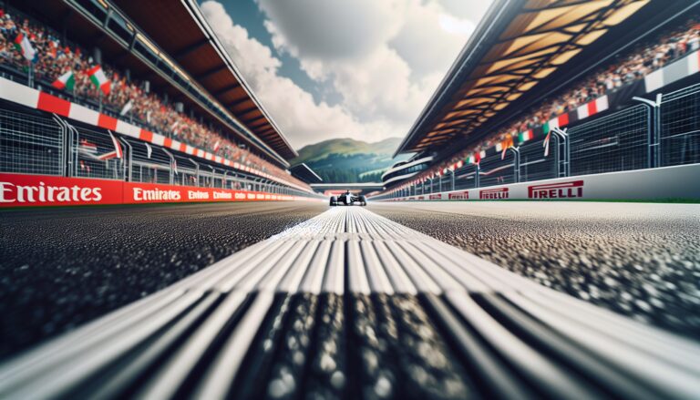 Charles Leclerc making a strategic decision during the race