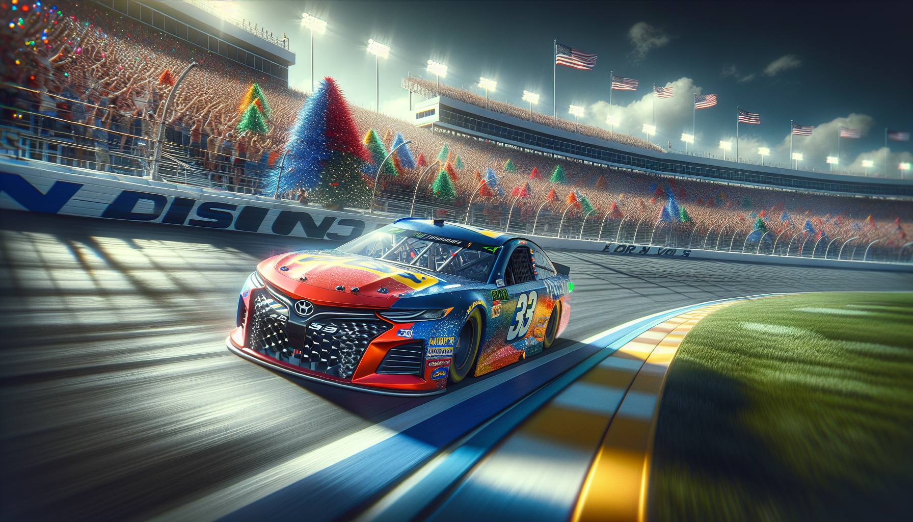 Chase Briscoe celebrating his NASCAR comeback