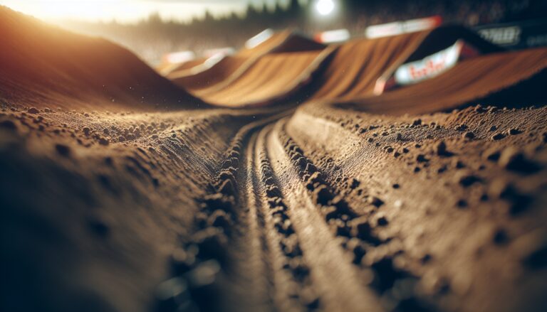 Cooper Webb in azione durante la gara di Supercross a Indianapolis