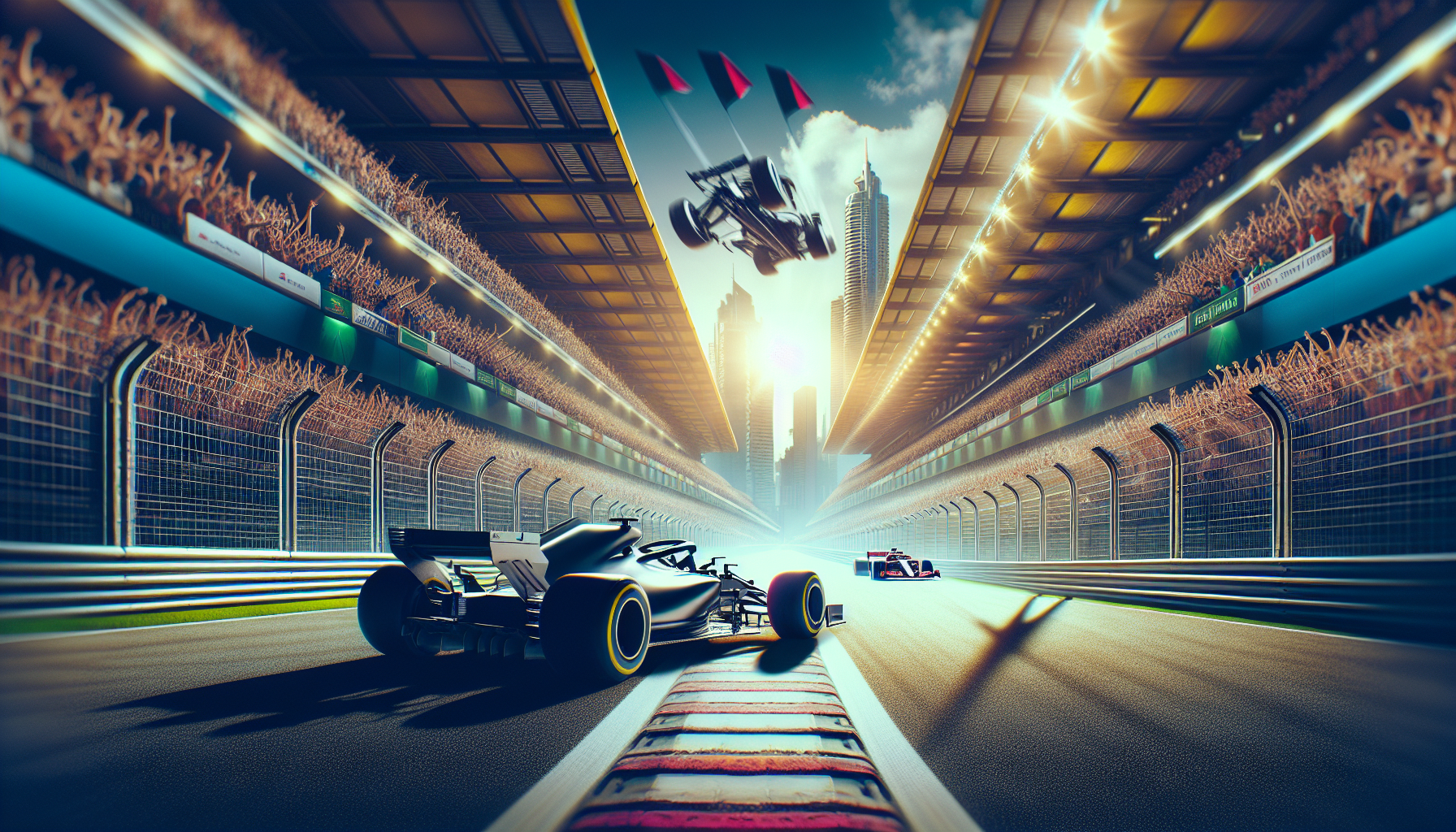 Dandelion Racing team competing at Suzuka circuit