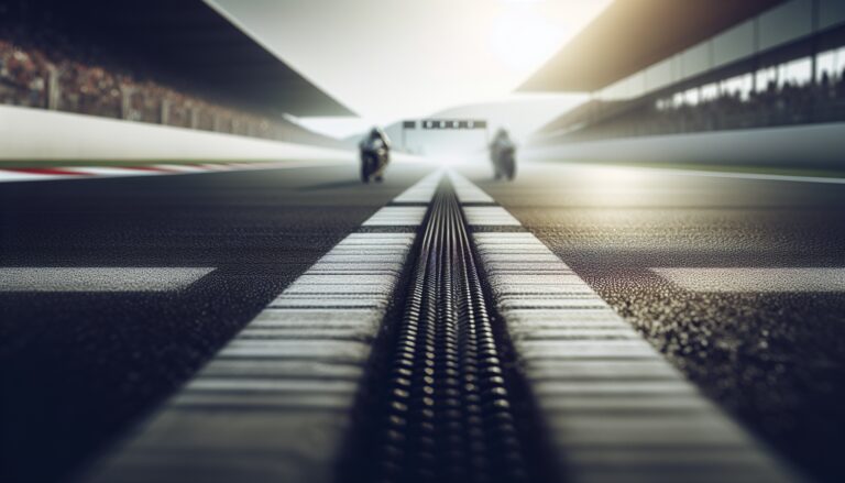 Auto da corsa in azione a Daytona International Speedway