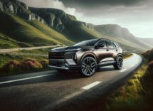 Dodge Durango 2025 con motore Hemi V-8 in azione