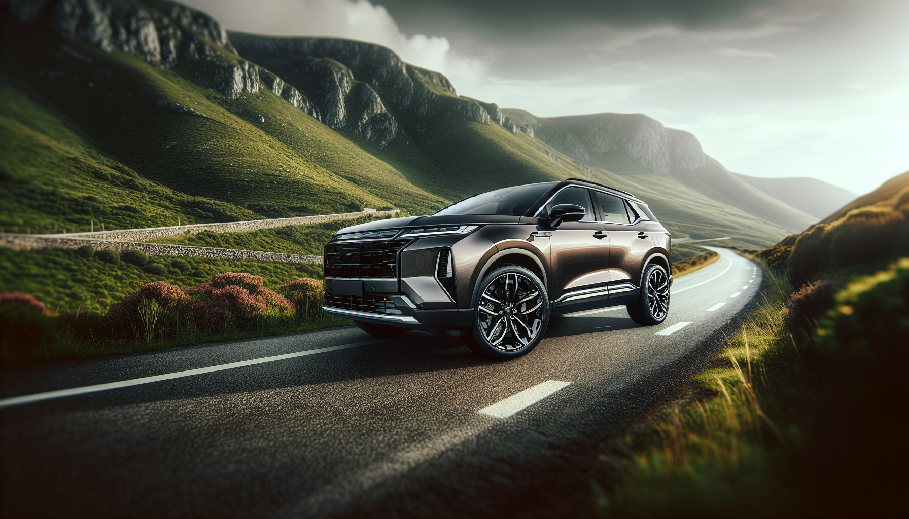 Dodge Durango 2025 con motore Hemi V-8 in azione