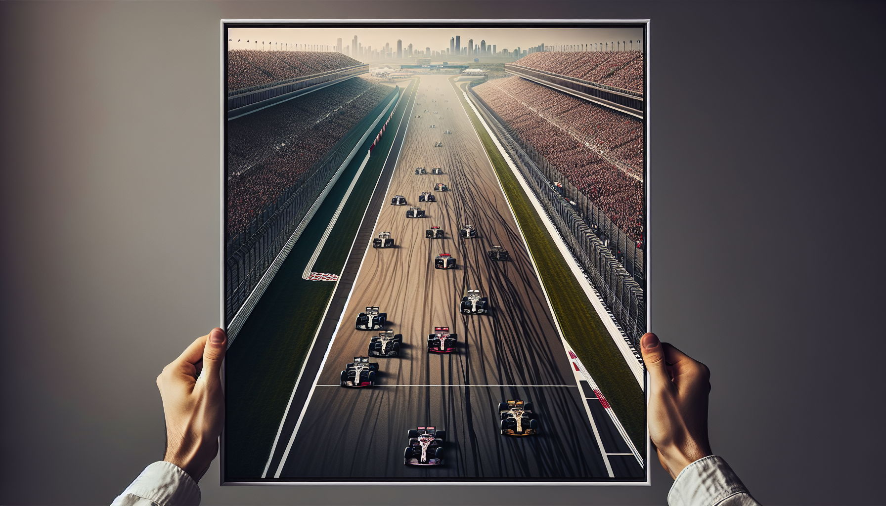 Eddie Jordan, icona della Formula 1, in azione