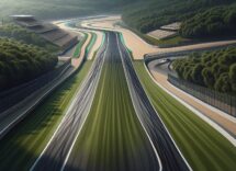 Eddie Jordan, icona del motorsport, in azione
