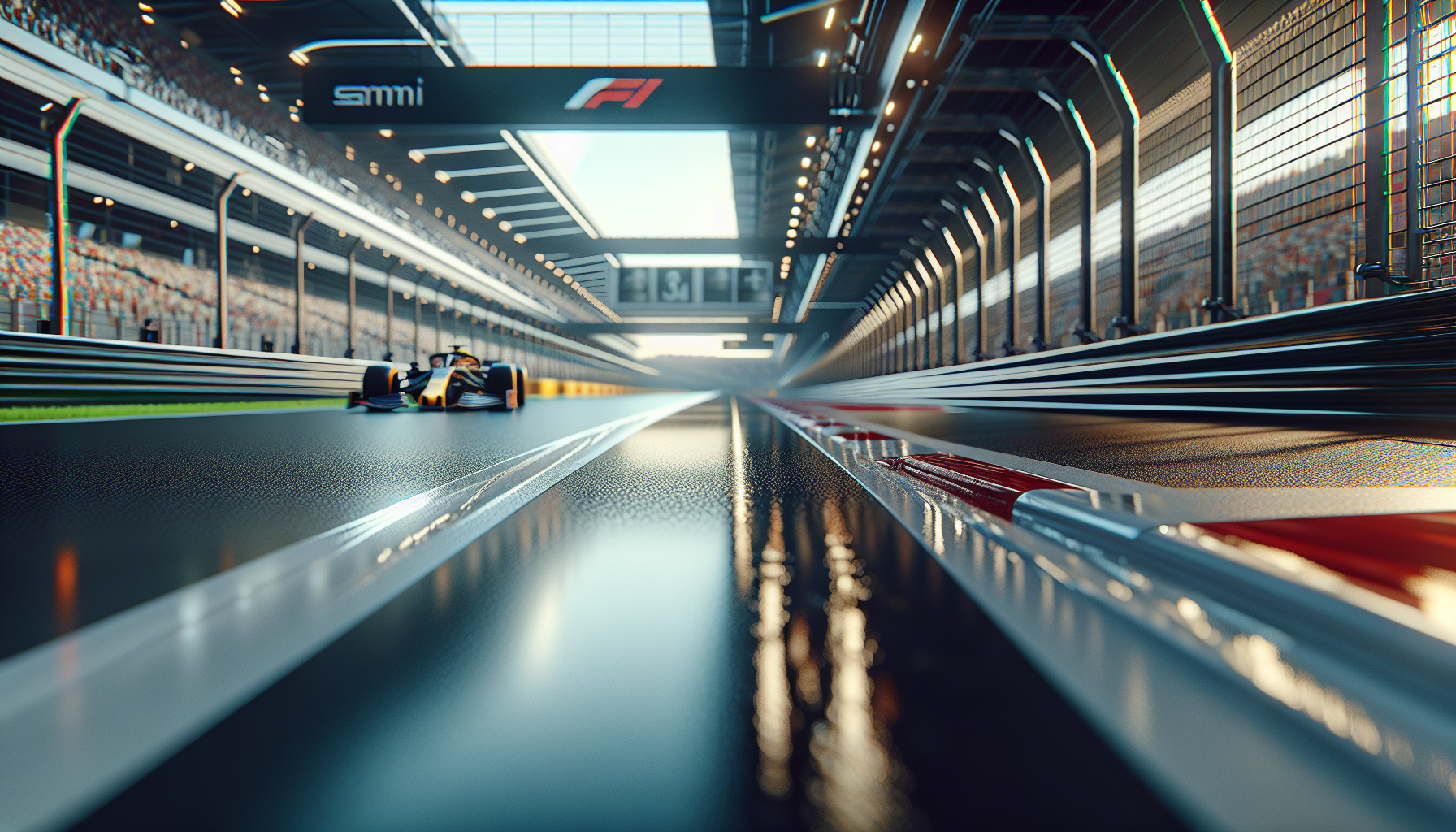 Ferrari team discussing disqualification at Chinese GP