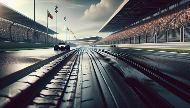 Ferrari team celebrating before disqualification at race