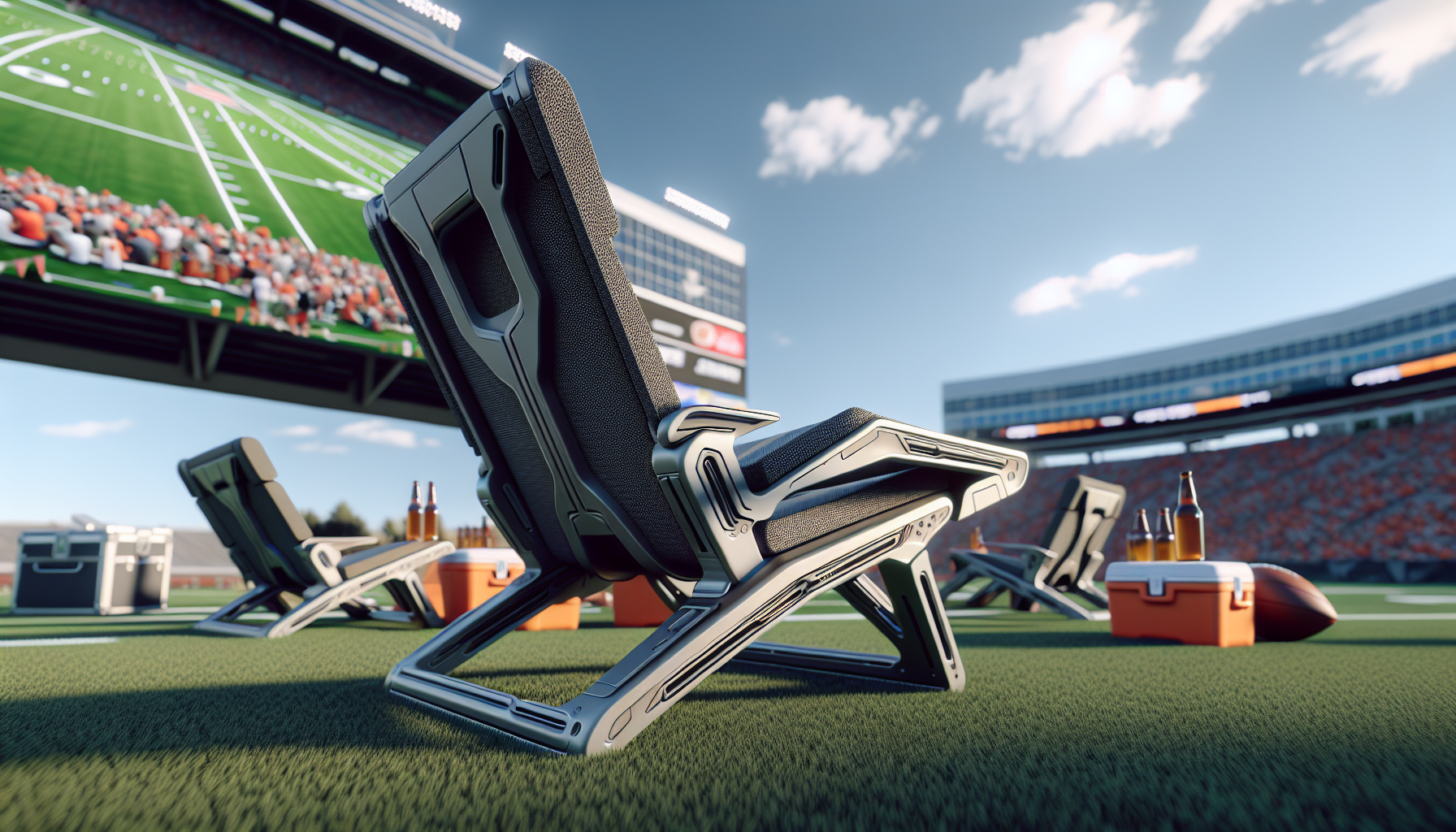 Innovative Ford tailgate seating for outdoor gatherings