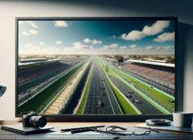 Formula 1 cars racing at the Australian Grand Prix 2023