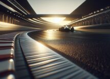 Haas F1 team showcasing their car during the Shanghai race