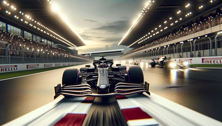 Hamilton e Leclerc in azione durante una gara di Formula 1