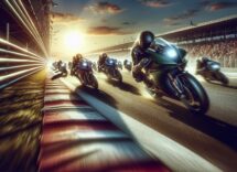 Motorcycle racers competing at Daytona weekend event