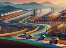 Jake Dixon in azione durante le qualifiche Moto2 al COTA