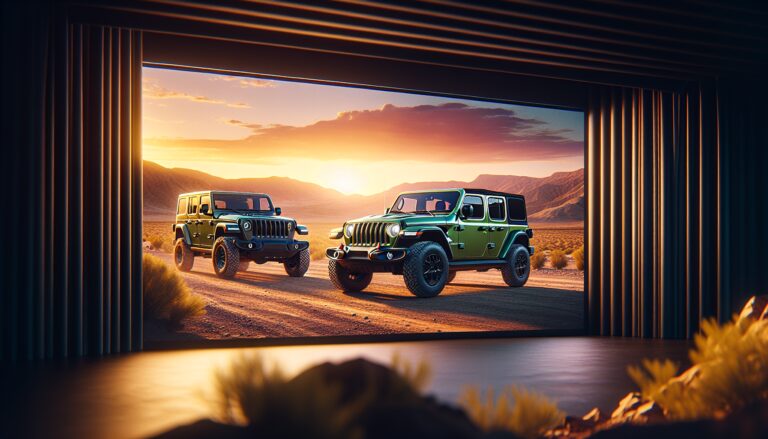 2025 Jeep Wrangler and Gladiator in Mojito green color
