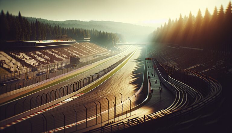 Jimmy Carter at a racing event showcasing his love for speed