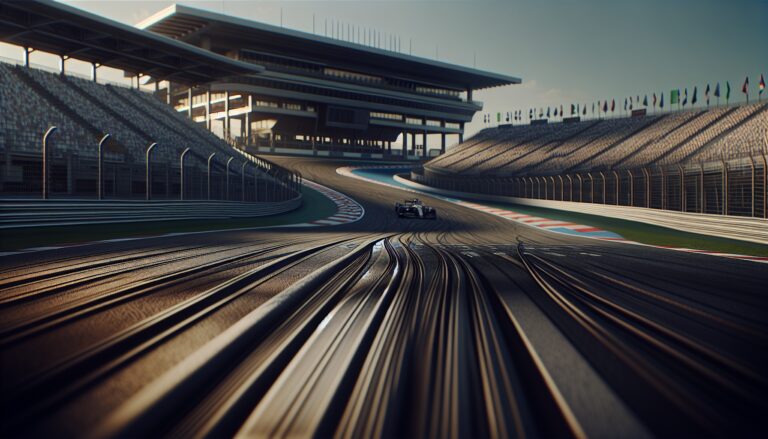 Lando Norris in action during an F1 race with McLaren