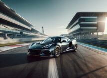 Lotus Emira Turbo SE in azione su pista