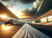 Manuel Gonzalez in action during Moto2 race in Thailand