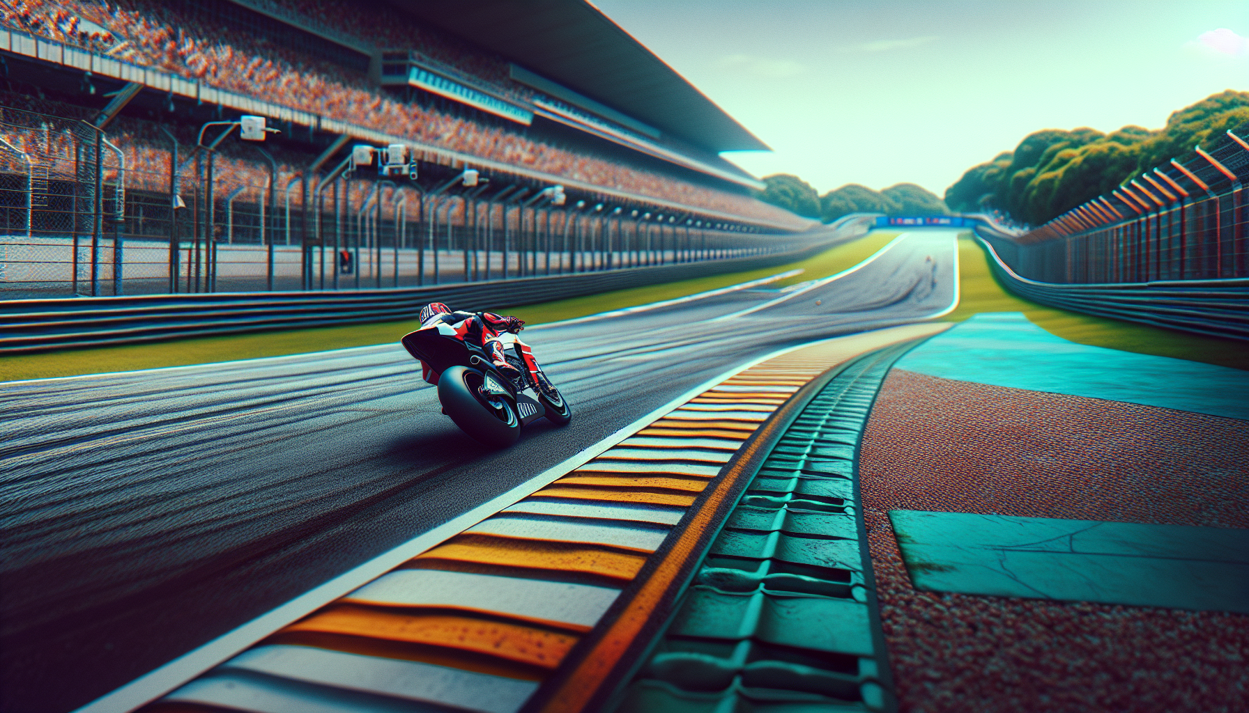 Marc Marquez celebrating victory at MotoGP Argentina 2023