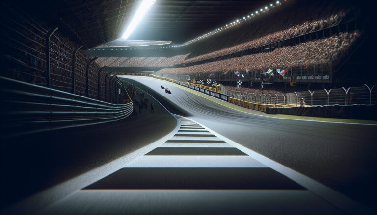 Marc Marquez celebrating victory in MotoGP Tissot Sprint