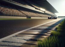 McLaren racing car at Le Mans event