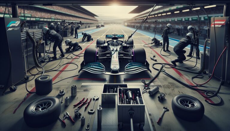 McLaren team strategizing for the F1 season