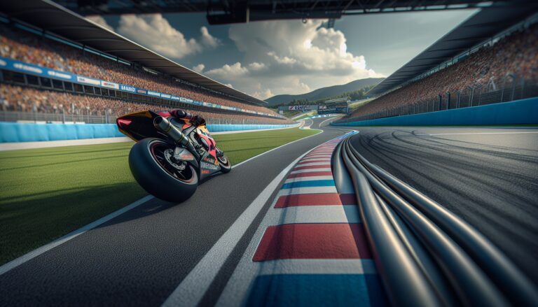 Immagine promozionale di MotoGP 25 con moto da corsa