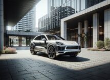 Porsche's electric Cayenne showcasing luxury and innovation