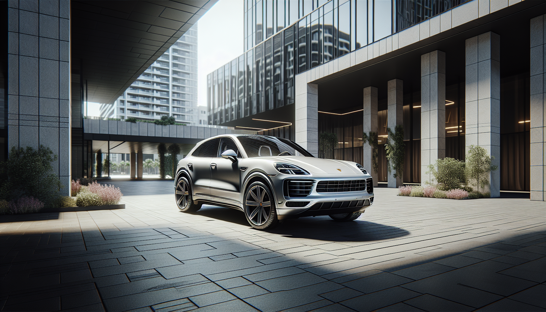 Porsche's electric Cayenne showcasing luxury and innovation
