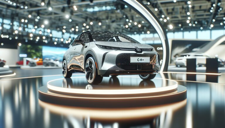 Toyota's latest electric vehicle showcasing innovation