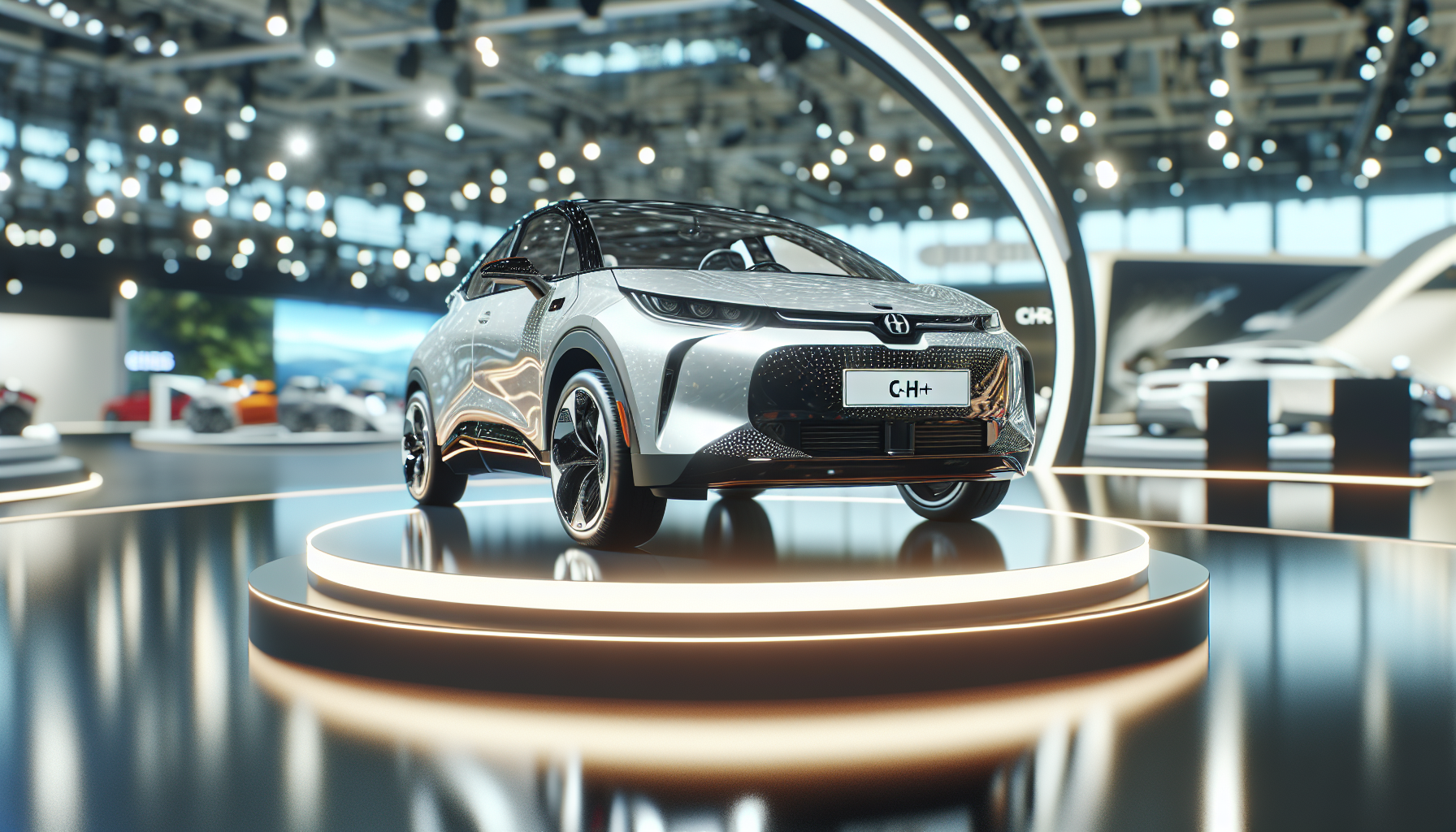 Toyota's latest electric vehicle showcasing innovation