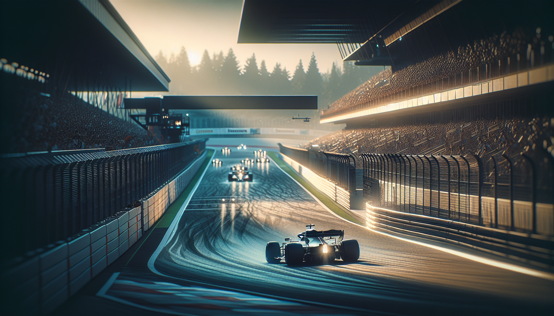 Young racers showcasing their passion for motorsport