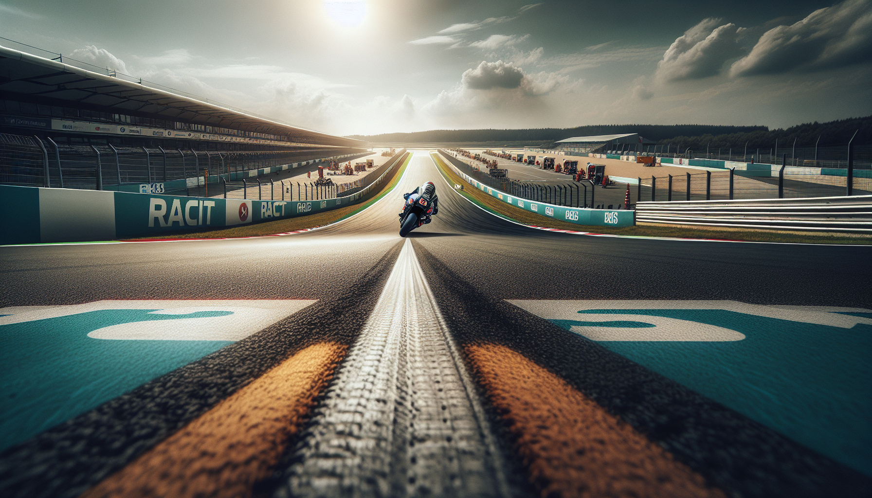 Young racers competing at MotoAmerica Mini Cup qualifiers