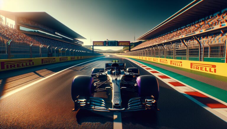 Young F1 drivers showcasing their skills on the track