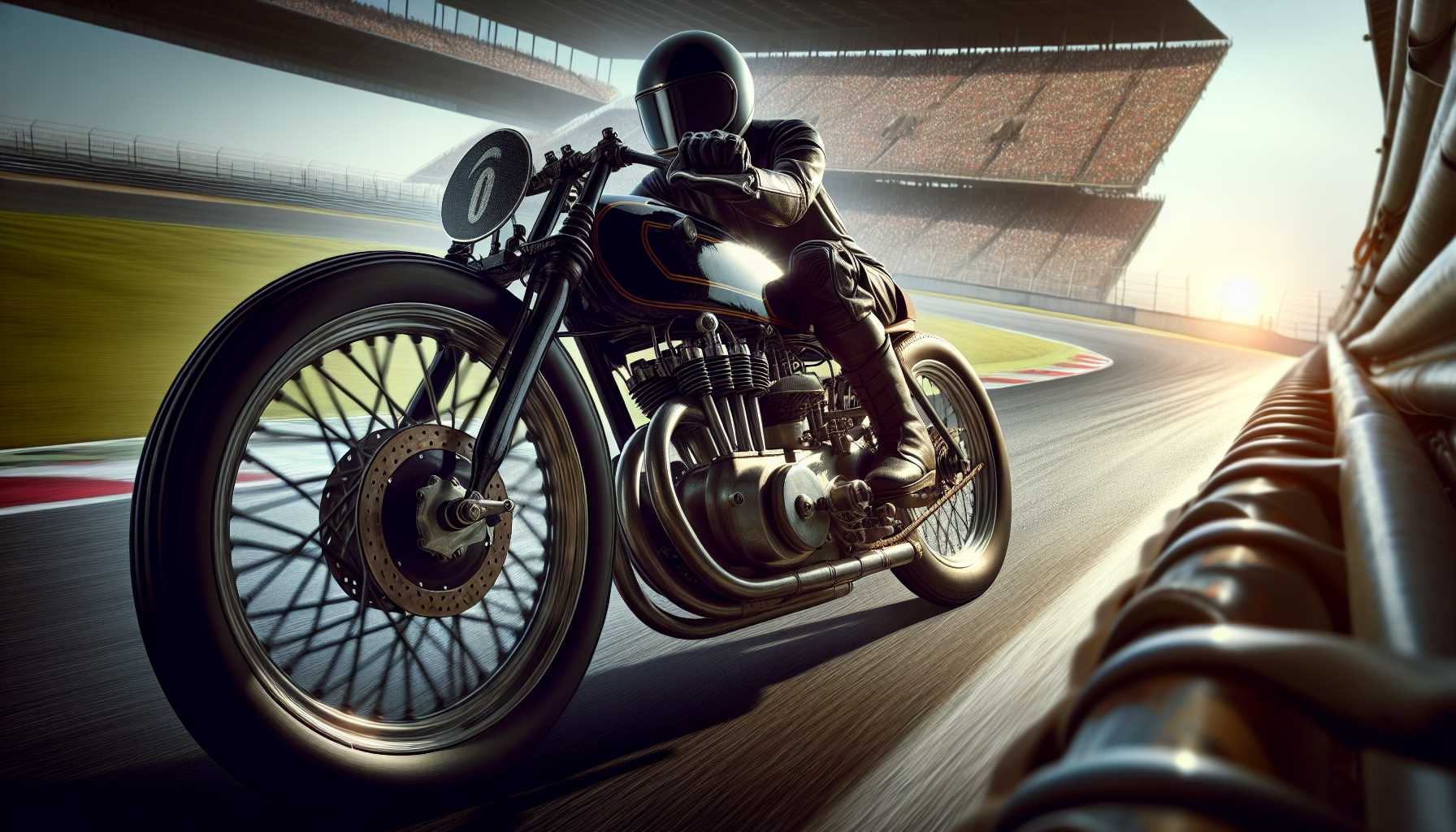 Racers preparing for the 2025 vintage motorcycle season