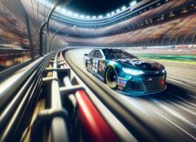 Brandon Jones celebrates his NASCAR Xfinity win at Darlington