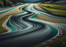 Can Oncu celebrating after breaking the lap record at Assen
