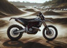 Ducati Desmo450 MX in azione su pista di motocross