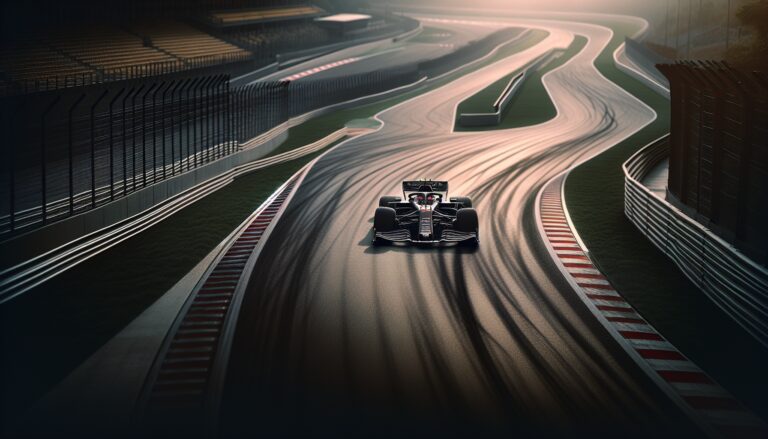 FIA officials conducting wing tests in Formula 1